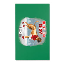 Load image into Gallery viewer, Boxer Best In Snow Area Rug