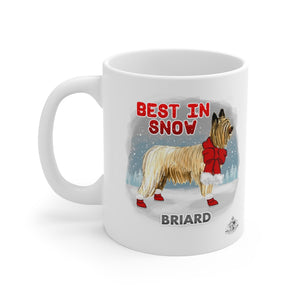 Briard Best In Snow Mug