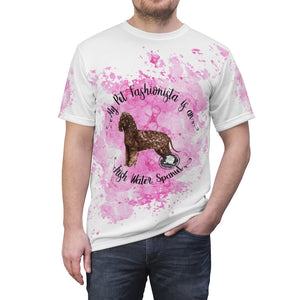 Irish Water Spaniel Pet Fashionista All Over Print Shirt