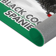 Load image into Gallery viewer, Black Cocker Spaniel Best In Snow Area Rug