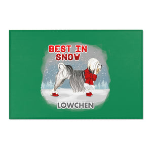 Lowchen Best In Snow Area Rug
