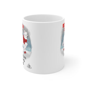 American Eskimo Dog Best In Snow Mug