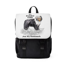 Load image into Gallery viewer, My Bearded Collie Ate My Homework Backpack