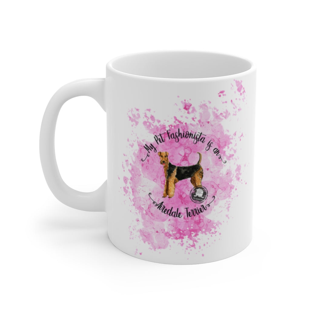 Airedale Terrier Pet Fashionista Mug
