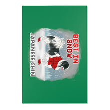 Load image into Gallery viewer, Japanese Chin Best In Snow Area Rug