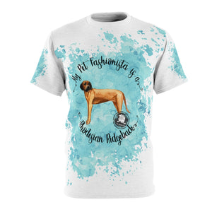 Rhodesian Ridgeback Pet Fashionista All Over Print Shirt