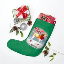 Load image into Gallery viewer, Harrier Best In Snow Christmas Stockings
