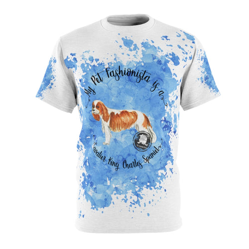 Cavalier King Charles Spaniel Pet Fashionista All Over Print Shirt