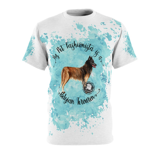 Belgian Tervuren Pet Fashionista All Over Print Shirt