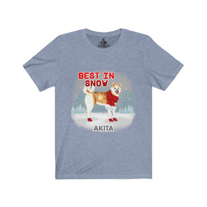 Akita Best In Snow Unisex Jersey Short Sleeve Tee