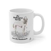 Load image into Gallery viewer, My Bedlington Terrier Ate My Homework Mug