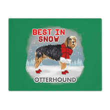 Load image into Gallery viewer, Otterhound Best In Snow Placemat