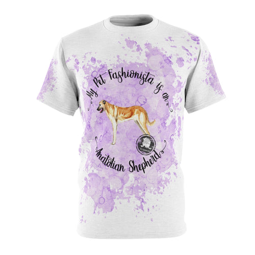 Anatolian Shepherd Dog Pet Fashionista All Over Print Shirt