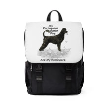 Load image into Gallery viewer, My Portuguese Water Dog Ate My Homework Backpack