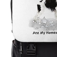 Load image into Gallery viewer, My Borzoi Ate My Homework Backpack