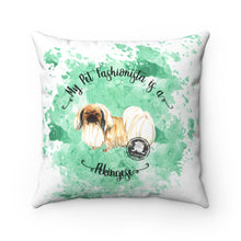 Load image into Gallery viewer, Pekingese Pet Fashionista Square Pillow