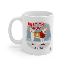 Load image into Gallery viewer, Akita Best In Snow Mug