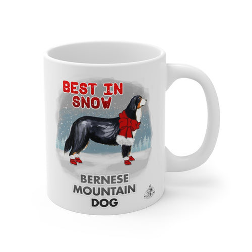 Bernese Mountain Dog Best In Snow Mug