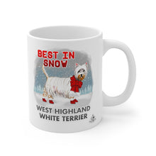 Load image into Gallery viewer, West Highland White Terrier Best In Snow Mug