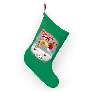 Vizsla Best In Snow Christmas Stockings