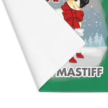 Load image into Gallery viewer, English Mastiff Best In Snow Placemat