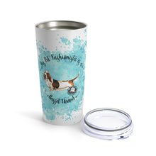 Load image into Gallery viewer, Basset Hound Pet Fashionista Tumbler