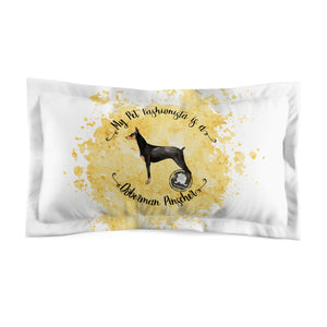 Doberman Pinscher Pet Fashionista Pillow Sham