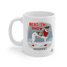 Load image into Gallery viewer, Whippet Best In Snow Mug