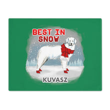 Load image into Gallery viewer, Kuvasz Best In Snow Placemat