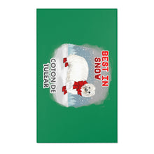 Load image into Gallery viewer, Coton De Tulear Best In Snow Area Rug