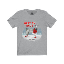 Load image into Gallery viewer, Pumi Best In Snow Unisex Jersey Short Sleeve Tee