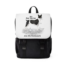 Load image into Gallery viewer, My Rat Terrier Ate My Homework Backpack