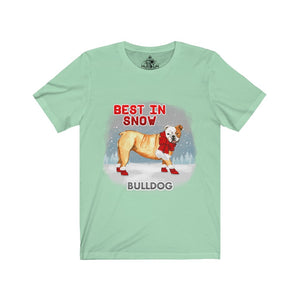 Bulldog Best In Snow Unisex Jersey Short Sleeve Tee