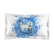 Load image into Gallery viewer, Chihuahua Long Coat Pet Fashionista Pillow Sham