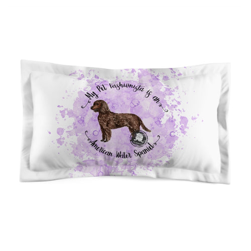 American Water Spaniel Pet Fashionista Pillow Sham