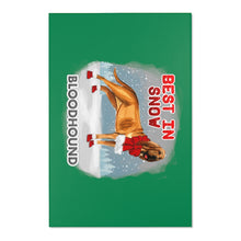 Load image into Gallery viewer, Bloodhound Best In Snow Area Rug