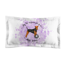 Load image into Gallery viewer, Welsh Terrier Pet Fashionista Pillow Sham