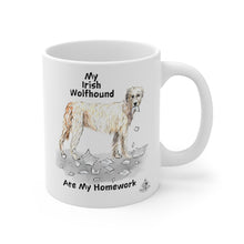 Load image into Gallery viewer, My Irish Wolfhound Ate My Homework Mug