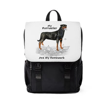 Load image into Gallery viewer, My Rottweiler Ate My Homework Backpack