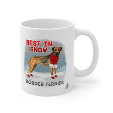 Load image into Gallery viewer, Border Terrier Best In Snow Mug