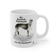 Load image into Gallery viewer, My Scottish Deerhound Ate My Homework Mug