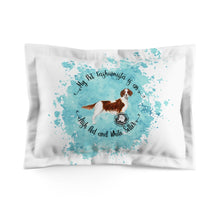 Load image into Gallery viewer, Irish Red and White Setter Pet Fashionista Pillow Sham