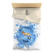 Load image into Gallery viewer, Chinook Pet Fashionista Duvet Cover