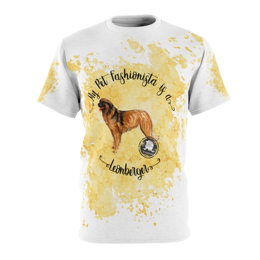 Leonberger Pet Fashionista All Over Print Shirt