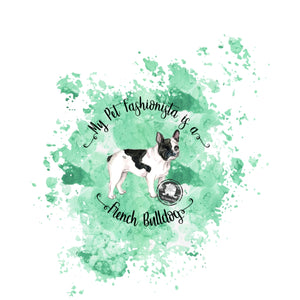 French Bulldog Pet Fashionista Duvet Cover