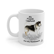 Load image into Gallery viewer, My Finnish Lapphund Ate My Homework Mug