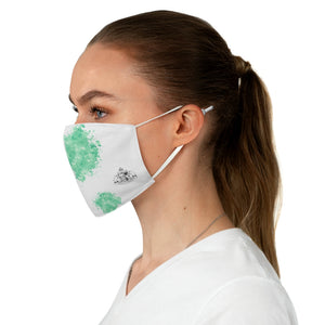 Green Pet Fashionista Fabric Face Mask