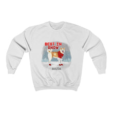 Load image into Gallery viewer, Akita Best In Snow Heavy Blend™ Crewneck Sweatshirt