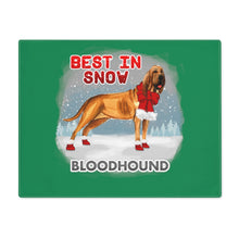 Load image into Gallery viewer, Bloodhound Best In Snow Placemat