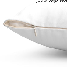 Load image into Gallery viewer, My Portuguese Podengo Pequeno Ate My Homework Square Pillow